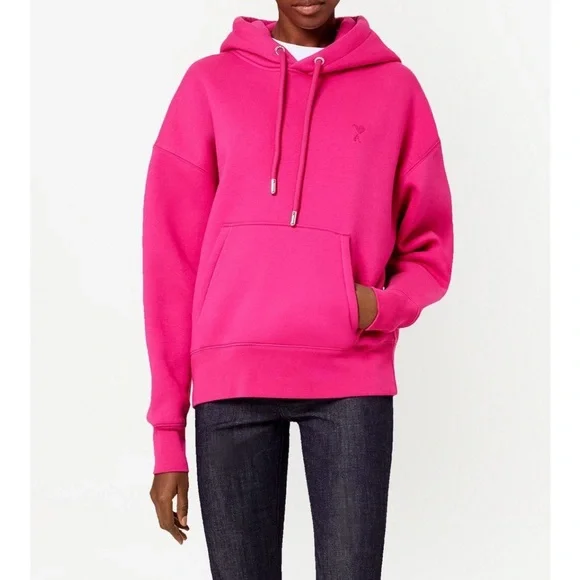 AMI Paris pink hoodie, size M, in great condition - Picture 2 of 14